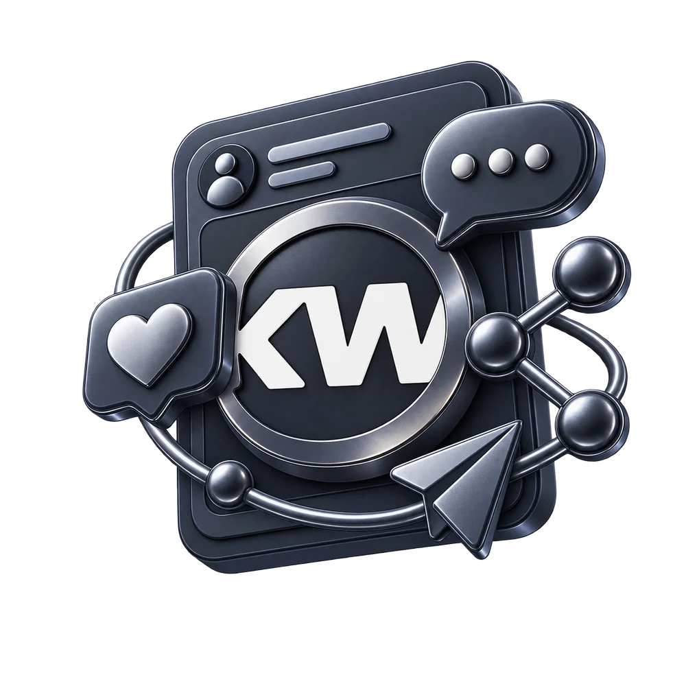 Kafworks — Sosyal medya