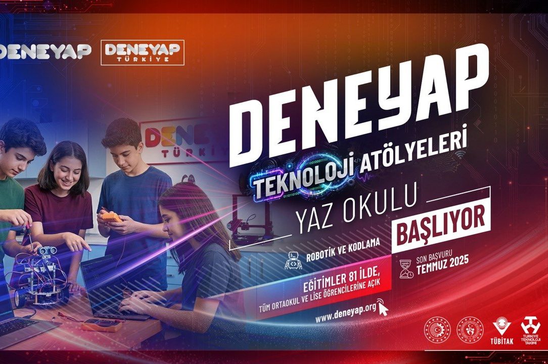 Deneyap Türkiye kampanya anahtar görselleri ve dijital uygulamalar