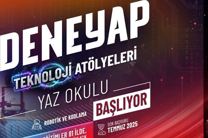 Deneyap Türkiye kampanya anahtar görselleri ve dijital uygulamalar